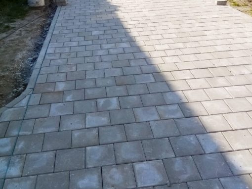 Postava rubnjaka i opločnika