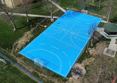Uređenje paviljona i igrališta na trgu, postava solarnih lampi – Ferdinandovac